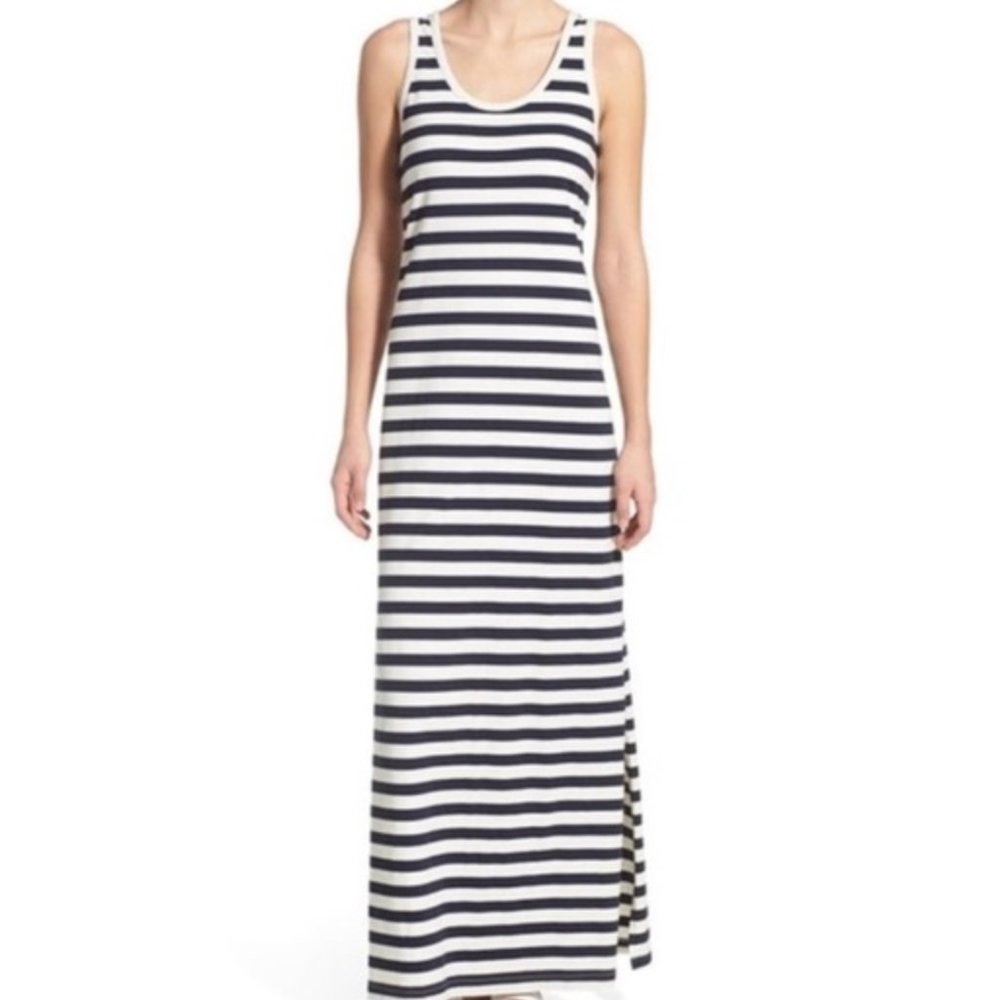 Vineyard Vines Striped Maxi Dress Size M